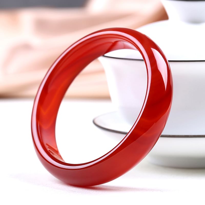 URED Jade Bangle Bracelet for Women, Good Luck Bangle, Wealth Feng Shui Bangle, Elegant Round Bracelet3