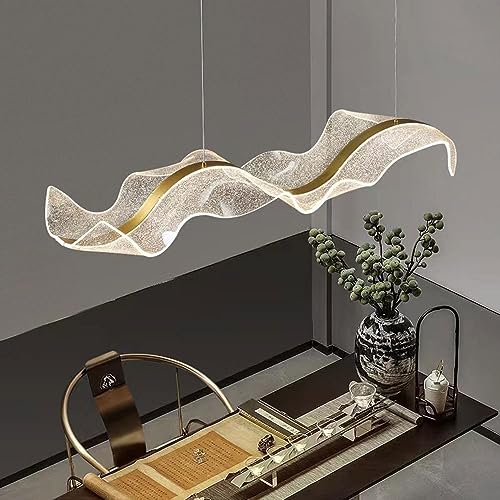 Décoration d'intérieur moderne à LED en aluminium avec suspension haut de gamme
