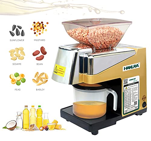 Image of HAKURA H2O-2B Comfort Oil Extractor Oil Maker Press Machine for Home 560 Watts