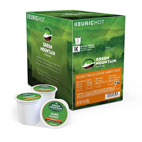 Miniatura 8 de Keurig de tostadores de café Green Mountain café descafeinado paquete variado cápsulas Keurig K-Cup de porción individual 22 unidades