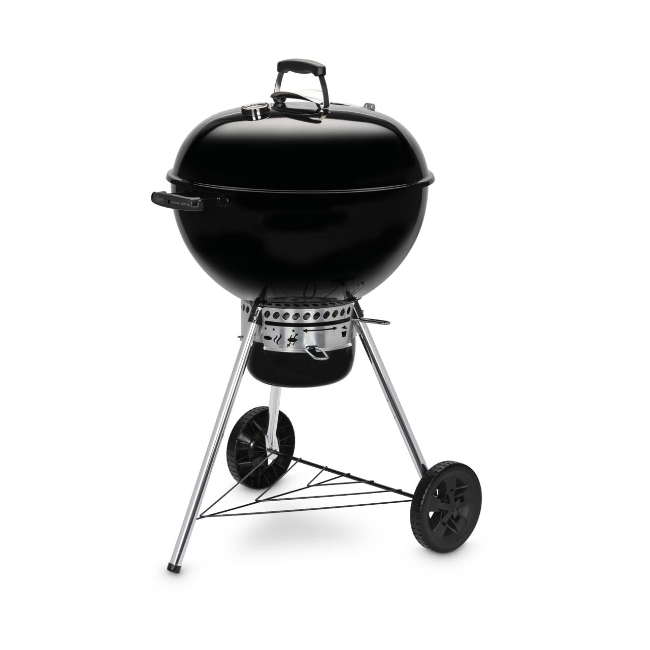 Weber E-5730 Barbecue Antracite Carrello Nero, Argento