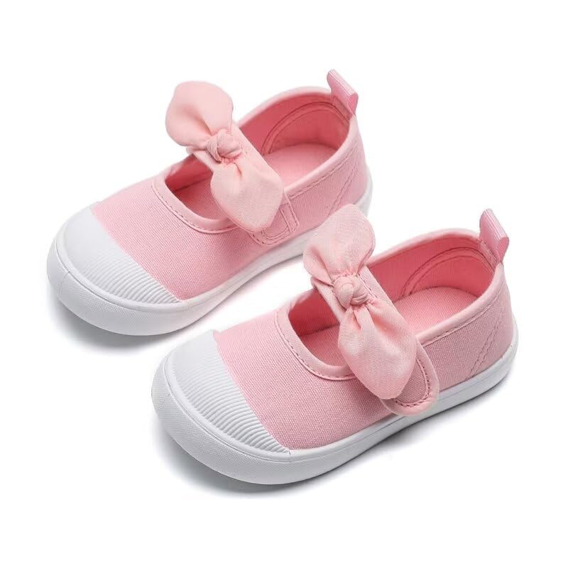 Kids Girl Fashion Bowknot Casual Shoes for School Walking Dancing Garden
