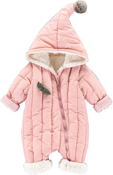 MissChild Tuta da Neve Bambino Ragazze Ragazzi - Giubbotto Neonato -  Pagliaccetto Rompers Autunno Inverno - Tuta di Tuta con Cappotto Onesie  Jumpsuits : Amazon.it: Abbigliamento