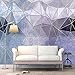 XTSWallpaper Fototapete 3D Effekt 140X70Cm Farbe Textur Dreieck Wandtattoo Wandaufkleber Tapete Fototapete 3D Effekt Wandbild Wandtapete Hauptdekorationen Für Wohnzimmer Schlafzimmer