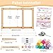 Imagen de BSTDAYEVER Marco de Telar para Niños Marco Tejer Niños 19x29cm Kit Maquina de Tejer Madera Contiene 12 Hilos de Colores para Principiantes y Niño