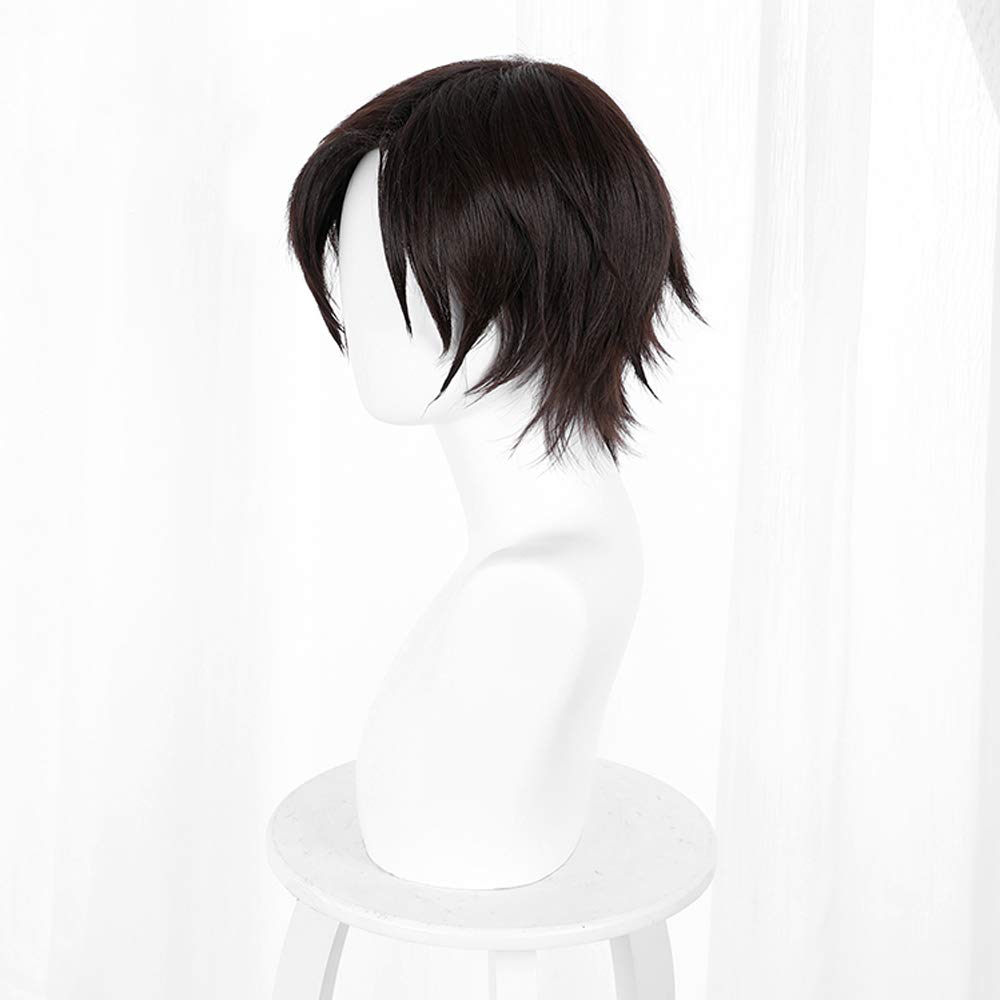 Anime Shinei Nouzen Wig Black Short Curly Party Hair Halloween Cosplay Props Accessory Men Anime Shinei Nouzen Wig Black Short Curly Party Hair Halloween Cosplay Props Accessory Men