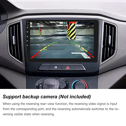 Estéreo de carro duplo DIN, rádio FM WiFi, leitor de MP5 para carro com controle de voz, tela sensív