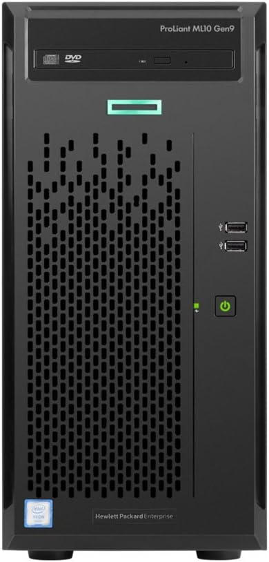 HPE ProLiant ML10 Gen9 Performance Xeon E3-1225V5 3.3GHz 8GB RAM 1TB HDD 4U Tower Server