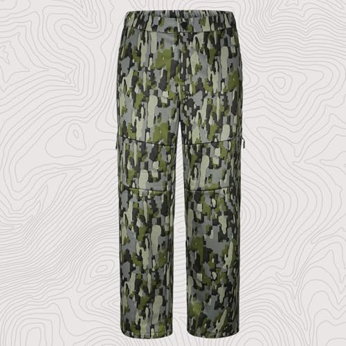 UIIHUNT Hunting Clothes for Men with Fleece Lining: Safety Strap Compatible Water Resistant Silent Hunting Jacket and Pants4