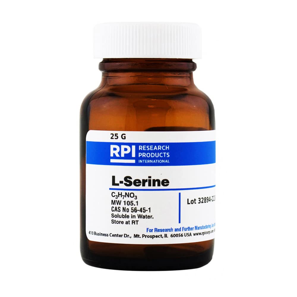 RPI S22020-25.0 L-Serine, 25g