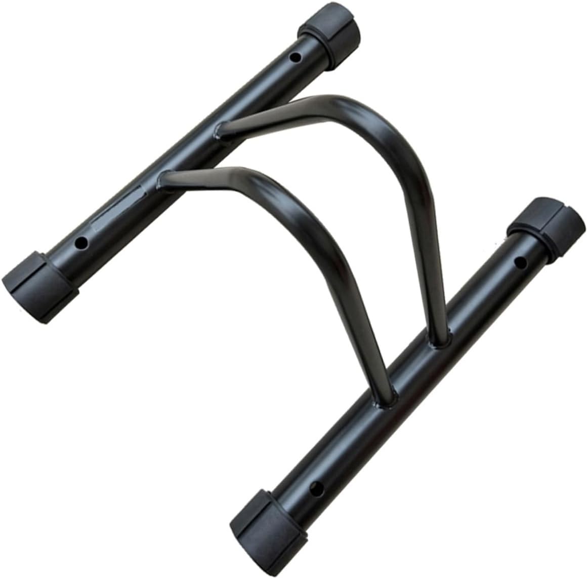 POPETPOP Black Bike Parking Rack Portable Floor Stand for Use Design for Mountain Road Bikes Durable Resistant Bicycle Storage