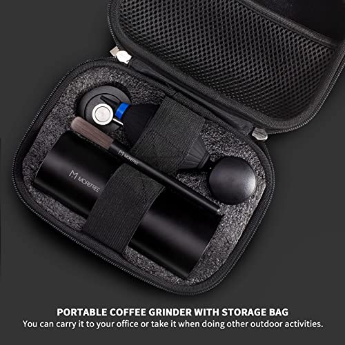 Morefree M6 Manuelle Kaffeemühle mit einstellbaren Grobheitseinstellungen, Handkaffeemühle mit SUS 420 konischer… – Bild 3