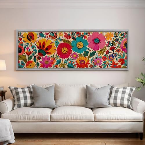 Impression sur toile grand format pour habiller un grand mur blanc de chambre
