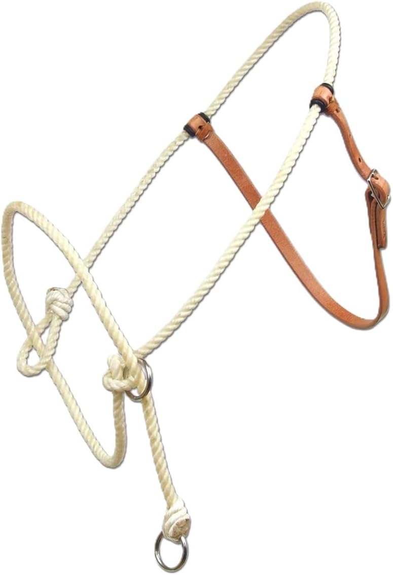 Professional's Choice Halter Lariat Leash/Training, Color: Natural, Size: Universal (4794)
