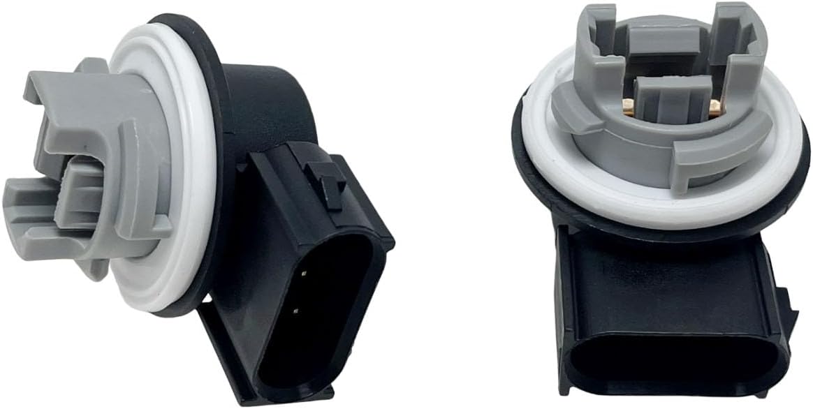 2PCS Rear Brake Stop Turn Signal Light Bulb Socket Holder 2U5Z-13411-DA Compatible with F-150 2009-2014