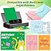 Oleitodh Colored Cardstock 50 Colors Bulk 150 Sheets,12