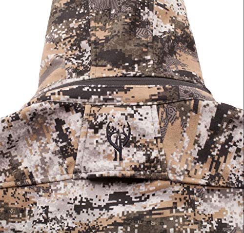 Huntworth Men’s Mid Weight Soft Shell Hunting Jacket, Disruption, Large