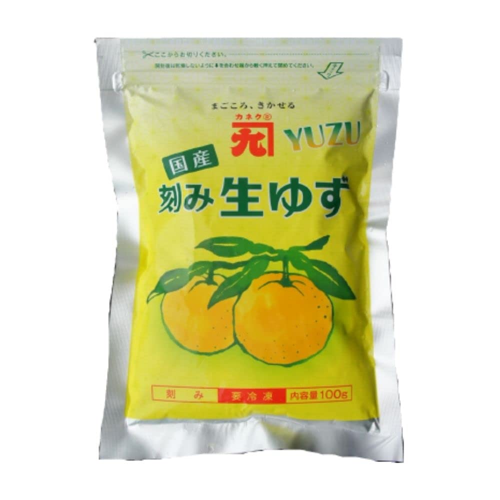 Amazon.co.jp: カネク 国産 刻み生ゆず 100g 冷凍食品 : 食品・飲料・お酒