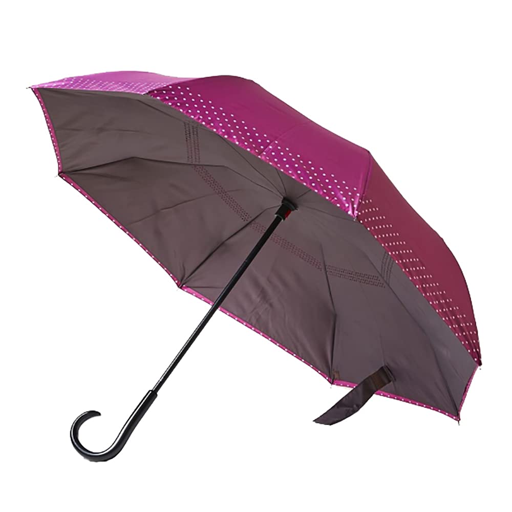 Amazon.co.jp: EN FANCE(アンファンス) 晴雨兼用傘 ピンク×ドット 61cm