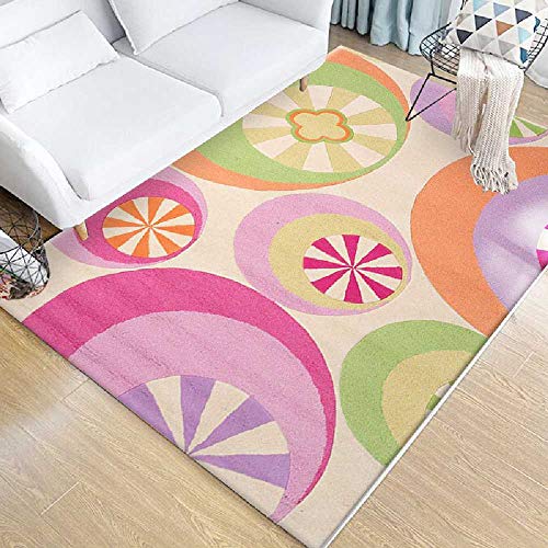 Tapis de lit rectangulaire grand format motif ange 120x160