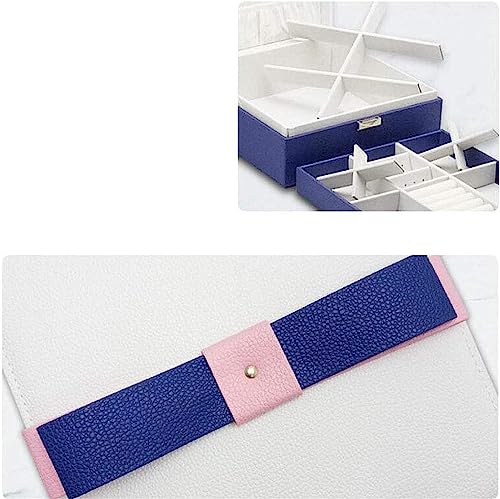 Boîte à bijoux anti-nœuds avec compartiment couvert pour protéger vos colliers - 6