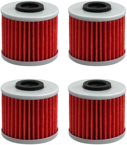 Oil Filter Fit For NC700X DCT CTX700N DCT CRF1000D SXS1000M3 Pioneer 1000 TALLON 1000R Pioneer 1000-5 GL1800 NC750 15412MGSD21(4 PCS)