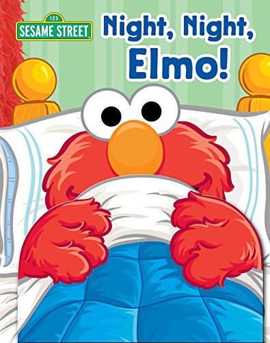 Image of Sesame Street: Night, Night, Elmo! - A Lift-the-Flap Book, Bedtime Board Book for Babies and Toddlers, Elmo Book (Officially Licensed) (Guess Who)