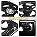 Jecoupoon 0002009323 Radiator Cooling Fan Compatible with Fortwo 2008-2015 1.0L Engine EV/BEV Replace A0002009323 000 200 93 23