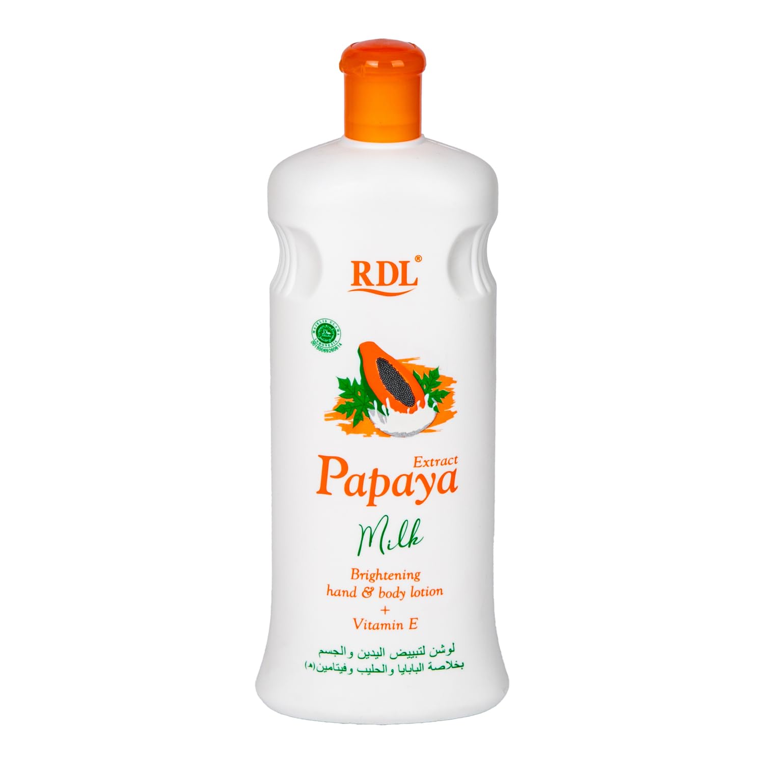 RDL Papaya Extract Milk Hand & Body Lotion, 600 ml