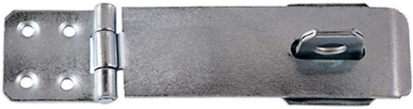 Hasp & Staple Safety Pattern Silver - 6"