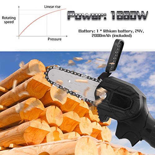 Serra de poda elétrica portátil Recarregável serras elétricas pequenas para trabalhar madeira Serra