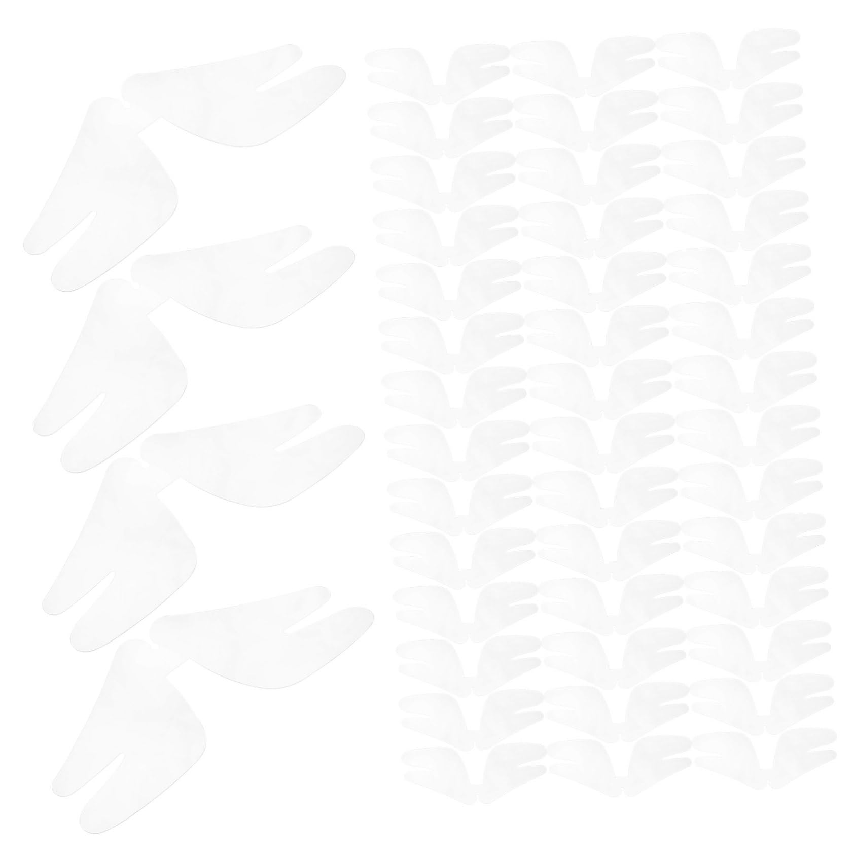 Beaupretty Lápiz De Cuello De Camisa Estancia De La Camisa Refuerzo Cuello Permanece Para Los Hombres Soportes De Collar De Plástico Columnante El Plastico
