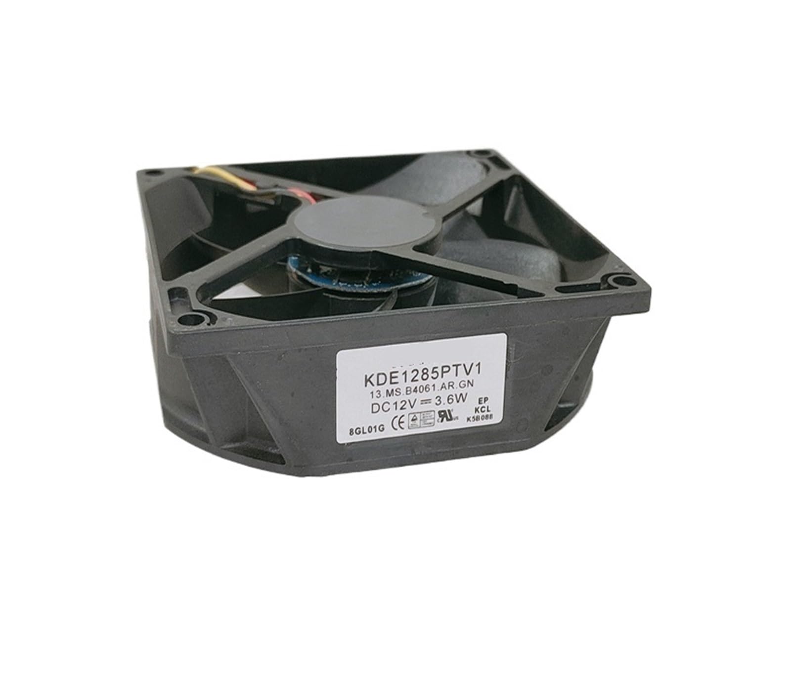 Ventilateur de serveur 3 fils contre la surchauffe du boîtier 12V KDE1285PTV1