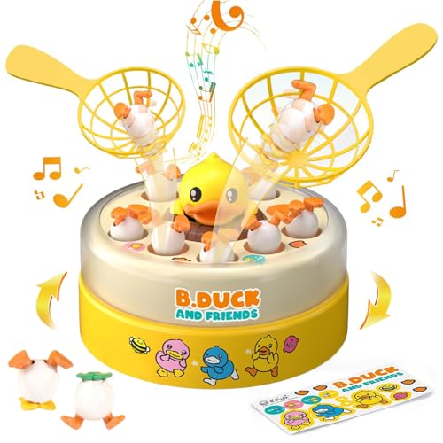 BDUCK+ Board Games Kids, Toddler Toys Bounce and Catch Duck