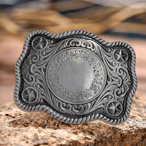 Image of Cowboy Belt Buckle for Men Longhorn Bull Belt Buckles Men Vintage Texas Buckle for Women Cowboy Cowgirl Belt Buckle