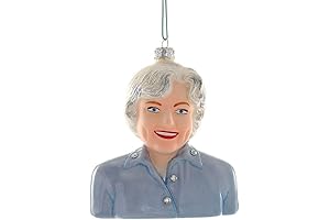 Handmade Delicate & Nostalgic Collectible Betty White as Rose Nylund Ornament