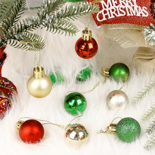 SULOLI Lot de 49pcs Boules de Noël Ensemble de Décoration Boules de Noël – vue 6