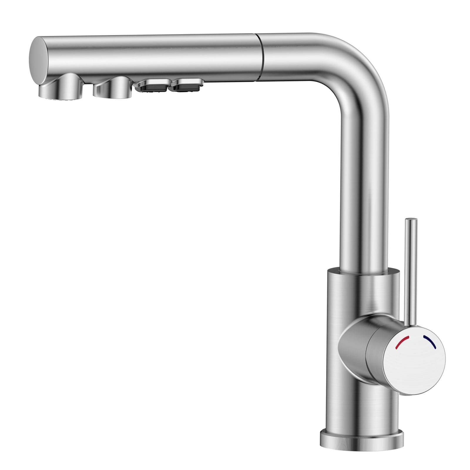 Mitigeur Cuisine Extractible, Robinet Évier Acier Inox 304