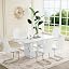 6 White Chairs|001