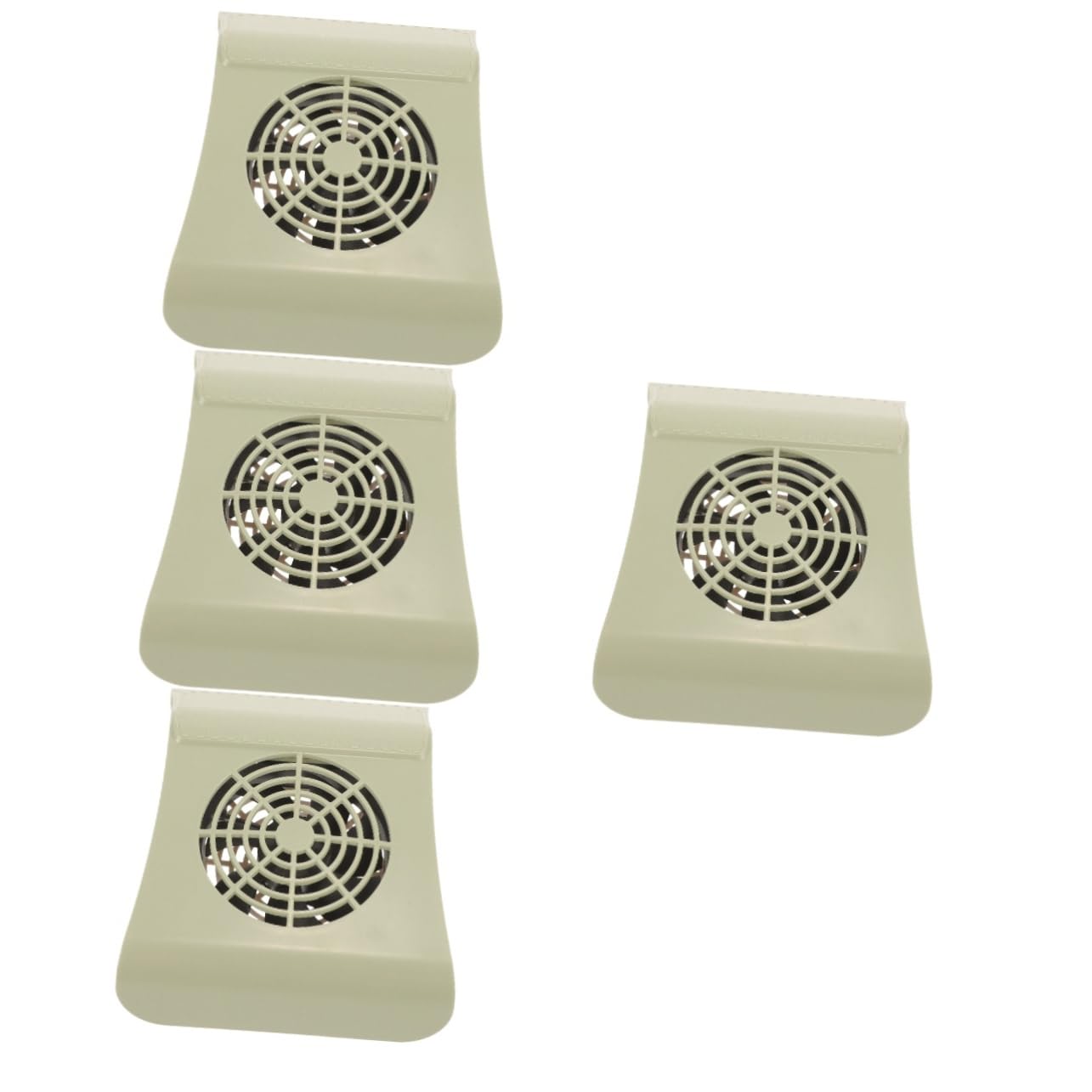 4 Piezas Colector De Cubiertas De Polvo Del Ventilador De Uñas Recolector De Uñas Extractores De Recogida De Polvo Colector De Succión Abs Light Green