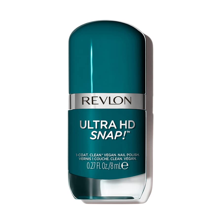 REVLON Ultra HD Snap Nail Polish, Glossy Nail Color, 100% Vegan Formula, No Base and Top Coat Needed, 023 Daredevil, 0.27 fl. Oz.
