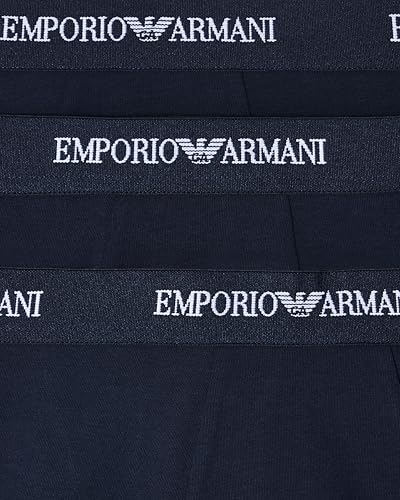 Calzoncillos tipo bóxer para hombre Emporio Armani azul marino pack de 3 M 2