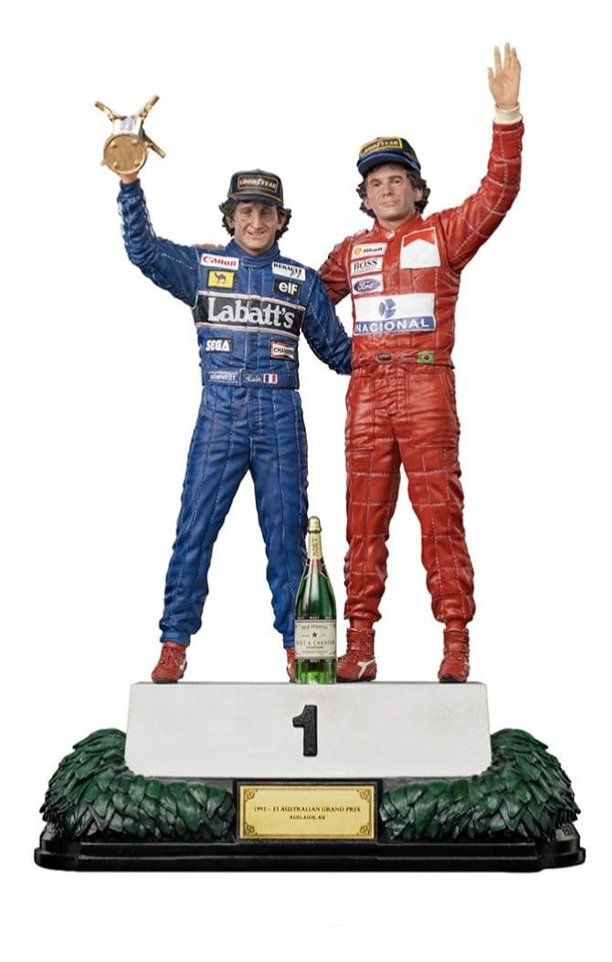 AYRTON SENNA AND ALAIN PROST DELUXE - THE LAST PODIUM - ART