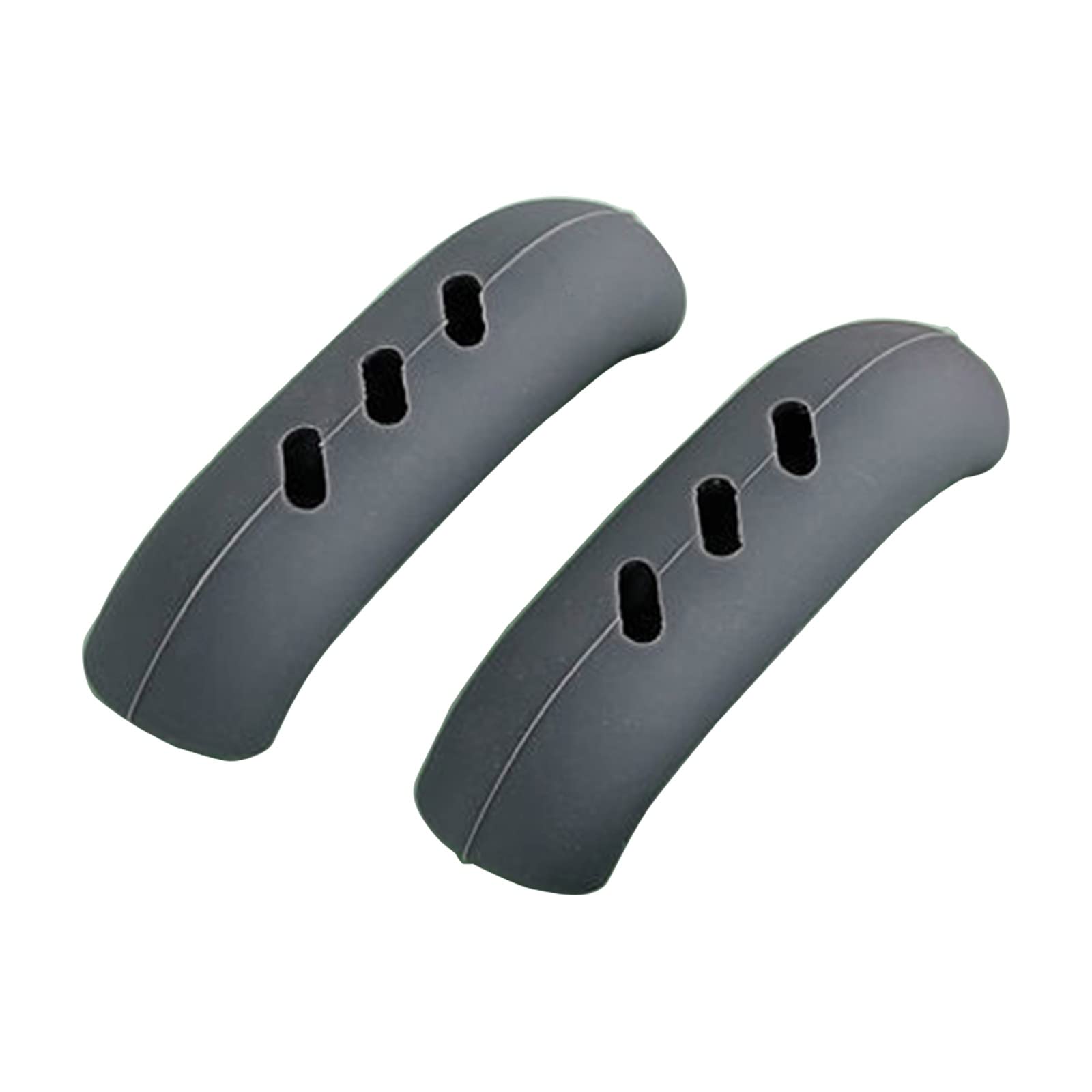 Silicone Hot Handle Holder Set Assist Pan Handle Sleeve for Cast Iron Pot Woks Frying Pans