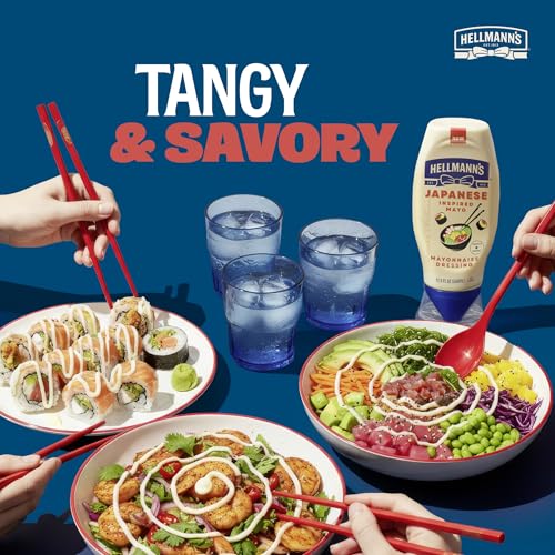 Image of Hellmann's Japanese-Inspired Mayo 11.5 oz, Tangy Umami, for Sushi, 1PK