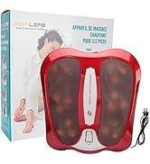 Foot Massager, Multifunctional Electric Foot Massager Deep Kneading Massager with Heating Functio...
