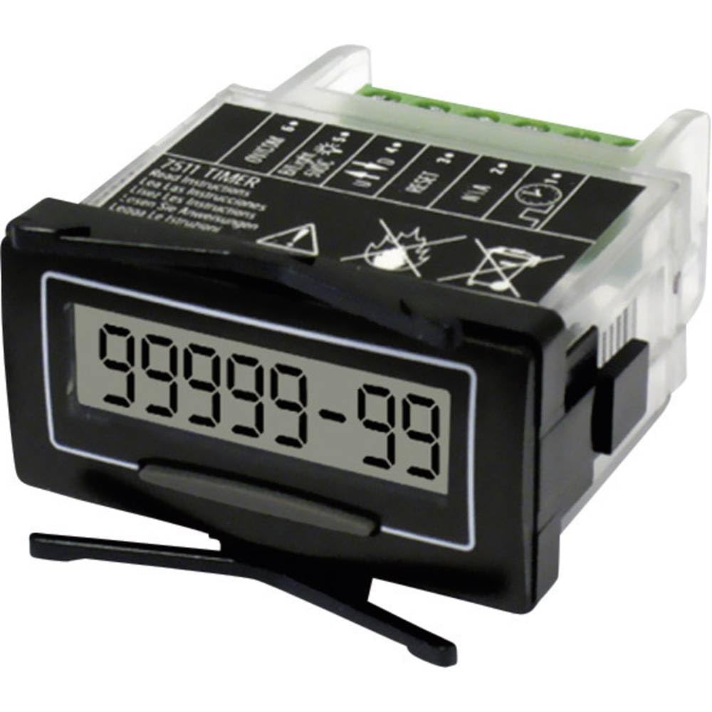 7511 8-Digit Operating Hour Counter
