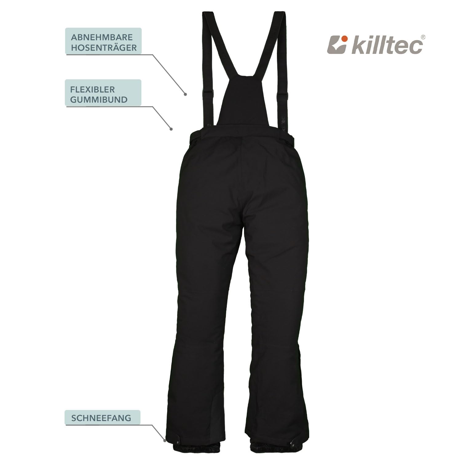 Killtec Herren Skianzug 2-tlg. Skijacke und Skihose - winddicht, wasserdicht mit 10.000mm Wassersäule, atmungsaktiv
