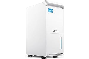 4,500 Sq.Ft Dehumidifier - Extra-Large Basement Dehumidifier with Drain Hose