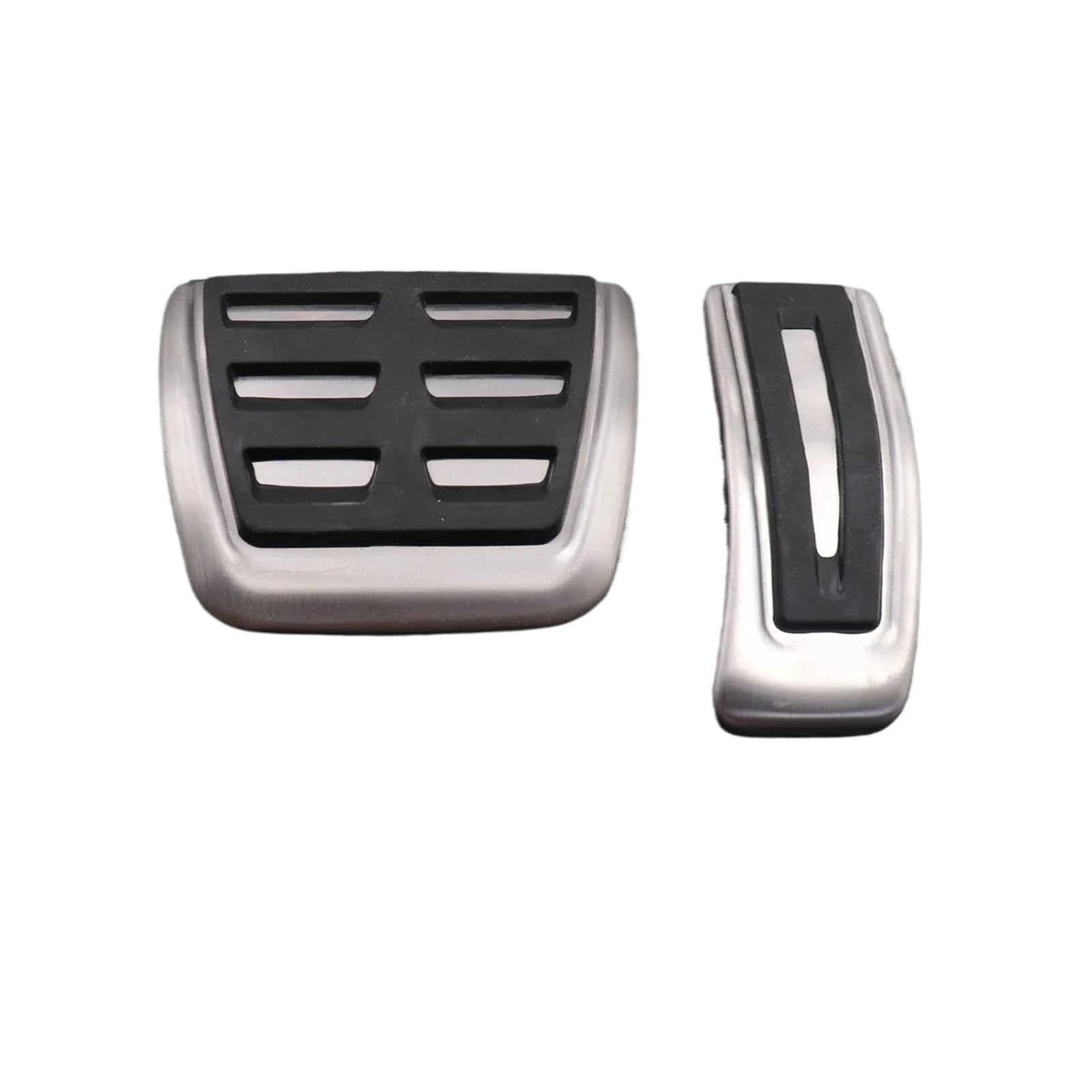 Pedal Pads RHD Car Pedal Cover Compatible for Audi A5 Q7 A4 S4 RS4 B9 8W 2016 2017 2018 Modified Foot Rest at Plate Accelerator Refit Pad Decorate(Gas Brake Pedal)